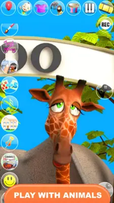 Talking Babsy Baby At The Zoo android App screenshot 1